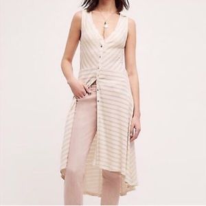 Anthropologie Postmark Sleeveless Duster